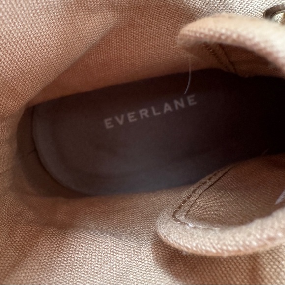 Everlane The Canvas Utility Boot Sustainable 6.5 Khaki Combat military boots - Picture 9 of 10